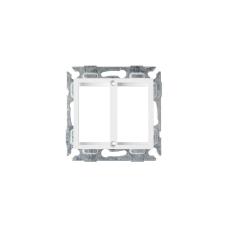 NMC-PV2MH-WW Адаптерная панель формата Valena на 2 вставки формата Mosaic 45х22,5мм