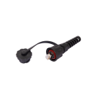 NMC-RJ88RA50SE3-IS-BK Индустриальный коннектор RJ45/8P8C Кат.6, экранированный, IP67, черный