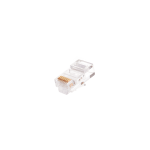 Коннектор под витую пару, неэкранированный , категории 5e, универсальные ножи, 8P8C, 100 шт.