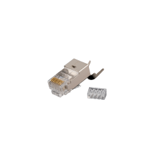 NMC-RJ88RZ50SA3-T-100 Коннектор под витую пару, экранированный, категории 6a, универсальные ножи, с хвостовиком, 8P8C, 100 шт. NMC-RJ88RZ50SA3-T-100 Коннектор под витую пару, экранированный, категории 6a, универсальные ножи, с хвостовиком, 8P8C, 100 шт.