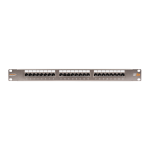 NMC-RP24SD2-1U-MT Экранированная патч-панель, 24 порта, 19, 1U, категория 5e