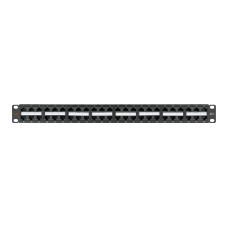 NMC-RP48UE2-1U-BK Неэкранированная патч-панель, 48 портов, 19', 1U, категория 6