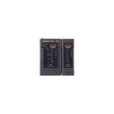 Кабельный тестер NIKOMAX, UTP/STP, RJ11, RJ12, RJ45, с функцией Port Flash и LED фонарем