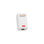 NMC-WO1SD2-WT Настенная розетка экранированная, кат.5e, 1 порт, на печатных платах