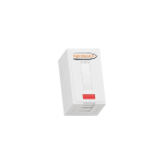 NMC-WO1SE2-FT-ST-WT Настенная розетка экранированная, кат.6, 1 порт, на модулях серии FT