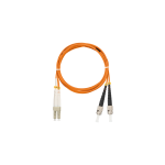 NMF-PC2M2C2-LCU-STU-001 Переходной шнур, двойной, MM 50/125, OM2, LC/UPC-ST/UPC, LSZH, где ххх- длина