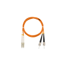 NMF-PC2M2C2-LCU-STU-001 Переходной шнур, двойной, MM 50/125, OM2, LC/UPC-ST/UPC, LSZH, где ххх- длина