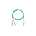 NMF-PC2M3C2-SCU-LCU-001 Переходной шнур, двойной, MM 50/125, OM3, SC/UPC-LC/UPC, LSZH, где ххх - длина