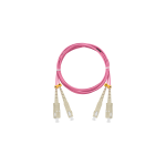 NMF-PC2M4C2-SCU-SCU-001 Соединительный шнур, двойной, MM 50/125, OM4, SC/UPC-SC/UPC, LSZH, где ххх - длина