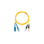 NMF-PC2S2C2-SCU-FCU-001 Переходной шнур, двойной, SM 9/125, OS2, SC/UPC-FC/UPC, LSZH, где ххх - длина