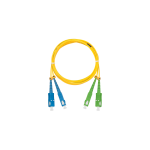 NMF-PC2S2C2-SCU-SCA-001 Переходной шнур, двойной, SM 9/125, OS2, SC/UPC-SC/APC, LSZH, где ххх - длина