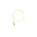 NMF-PT1S2C0-LCA-XXX-001-2 Монтажный шнур, SM 9/125, OS2, LC/APC-пусто, LSZH