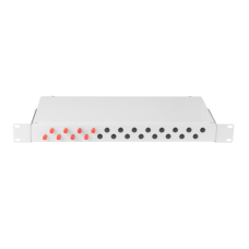 NMF-RP08FCUS2-WS-ES-1U-GY Оптический кросс 19', 1U, укомплектованный на 8 портов FC/UPC NMF-RP08FCUS2-WS-ES-1U-GY Оптический кросс 19', 1U, укомплектованный на 8 портов FC/UPC