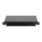 NMF-RP24FC-TS-P-1U-BK Кроссы серии NMF 19’’, 1U, до 24 FC/ST портов, выдвижной