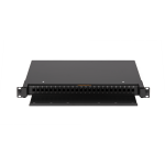 NMF-RP24SC-TS-P1-1U-BK Оптический кросс 19', 1U, до 24 SC или 48 LC портов, выдвижной, черный, неукомплектованный