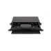 NMF-RP24SC-TS-P1-1U-BK Оптический кросс 19', 1U, до 24 SC или 48 LC портов, выдвижной, черный, неукомплектованный