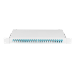 NMF-RP48LCUS2-WS-ES-1U-GY Оптический кросс 19', 1U, укомплектованный на 48 портов LC/UPC (24 двойных LC/UPC адаптера)