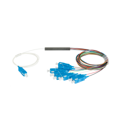 NMF-SPP1X8A1-SCU-M Сплиттер планарный 1x8, одномодовый, G.657.A1, SC/UPC, миникорпус, 0.9 мм