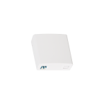 NMF-WO02LCUS2-CS-WT Оптическая розетка (кросс), укомплектованная на 2 порта LC/UPC, SM 9/125 OS2, полный комплект