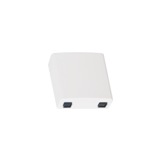 NMF-WO02SCUS2-CS-WT Оптическая розетка (кросс), укомплектованная на 2 порта SC/UPC, SM 9/125 OS2, полный комплект