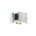 NMF-WP08SCUS2-IP-ES-GY Оптический кросс NIKOMAX настенный, укомплектованный на 8 портов SC/UPC, SM 9/125 OS2, полный комплект