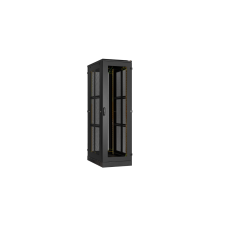 TFA-246010-GPPP-BK Ш600хГ1000мм, дверь стекло, перфорированные стенки, черный