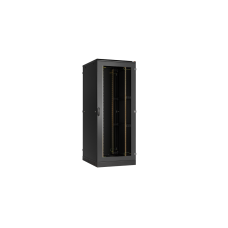 TFA-428010-GMMM-BK Ш800хГ1000мм, дверь стекло, цельнометаллические стенки, черный