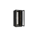 TFA-428012-WHWH-BK Ш800хГ1200мм, двухстворчатые перфорированные двери, двухуровневые металлические стенки, черный