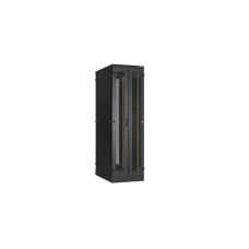 TFA-426010-WMWM-BK Ш600хГ1000мм, дверь двухстворчатая перфорация, цельнометаллические стенки, черный