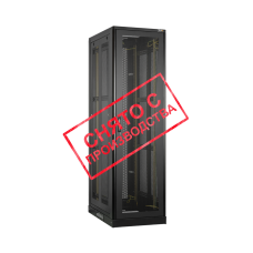 TFE-478010-PPPP-BK Ш800хГ1000мм, дверь перфорация, перфорированные стенки, черный