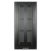 TFE-478010-PPPP-BK Ш800хГ1000мм, дверь перфорация, перфорированные стенки, черный