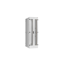 TFA-476010-WHWH-GY Ш600хГ1000мм, двухстворчатые перфорированные двери, двухуровневые металлические стенки, серый
