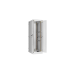 TFA-476010-WHWH-GY Ш600хГ1000мм, двухстворчатые перфорированные двери, двухуровневые металлические стенки, серый