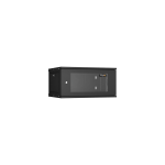 TWI-066045-R-G-BK Ш600хГ450мм, стеклянная дверь, черный