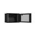 TWI-096045-R-G-BK Ш600хГ450мм, стеклянная дверь, черный