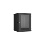 TWC-156060-R-G-BK Ш600хГ600мм, стеклянная дверь, черный