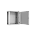 TWC-156045-R-G-GY Ш600хГ450мм, стеклянная дверь, серый
