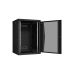 TWC-186060-R-G-BK Ш600хГ600мм, стеклянная дверь, черный