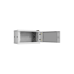 TWC-066045-R-G-GY Ш600хГ450мм, стеклянная дверь, серый