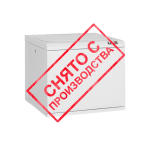 TWC-095350-M-W-GY Ш530хГ500мм, металлическая дверь, серый