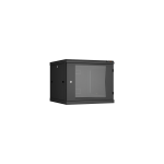 TWC-096060-R-G-BK Ш600хГ600мм, стеклянная дверь, черный