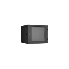 TWC-096060-R-G-BK Ш600хГ600мм, стеклянная дверь, черный