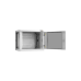 TWC-096045-R-G-GY Ш600хГ450мм, стеклянная дверь, серый