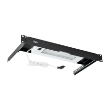 TLK-LAMP-BK 1U, выдвижной, Г255мм, черный