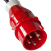 TLK-PPI-PM-A21B03-M61-WC-BK 21 гнездо С13, 3 гнезда С19, 16A, металлический корпус