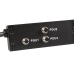 TLK-PPI-SW-A21B03-M51-BK 21 гнездо С13, 3 гнезда С19, 32A, металлический корпус