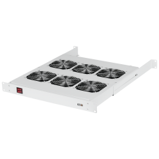 TLK-VP6-GY 1U, 6 вентиляторов, Г520мм, серая