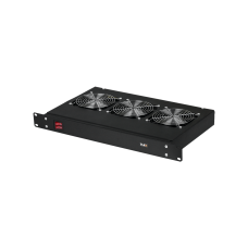 TLK-VP3-BK 1U, 3 вентилятора, Г260мм, черная