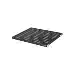 TLK-SHFS-2-400-BK 0,5U, Ш482хГ400мм, черная