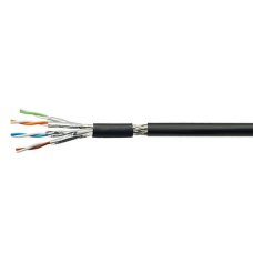4-2153161-1 Кабель витая пара внешний S/FTP, кат.7, 600 MHz, 4 пары, PE+LSZH, AWG23